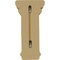 Ekena Millwork 7"W x 7 3/4"D x 14"H Jumbo Woodruff Wood Corbel, Alder CORW07X07X14WFAL - alternate 2